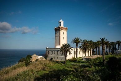 view of the light house at "cape spartel".