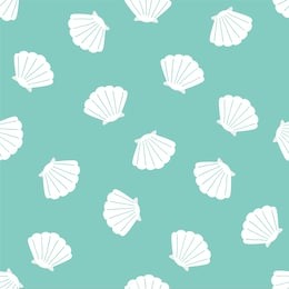 shell background. seamless pattern.vector.