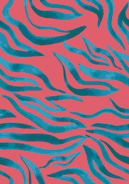 vector abstract seamless pattern. watercolor doodle figures made of stained ribbons. water waves imitation. zebra skin texture illusion. 