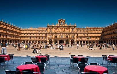 plaza mayor of salamanca, spain