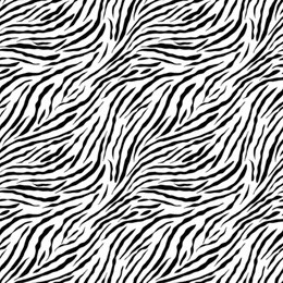 zebra print pattern - vector halftone seamless pattern eps8