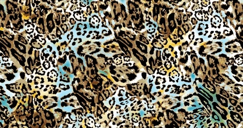 printable abstract raster tiger texture background
for textile and digital print design.