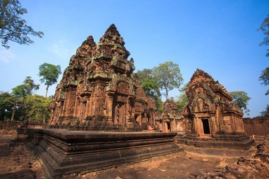 banteay srei temple in cambodia