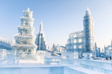 harbin international ice and snow sculpture festival is an annual winter festival in harbin, china. it is the world largest ice and snow festival.