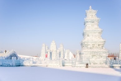 harbin international ice and snow sculpture festival is an annual winter festival in harbin, china. it is the world largest ice and snow festival.