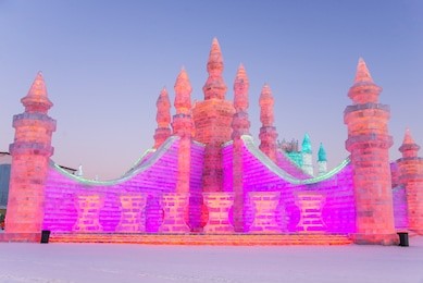 harbin international ice and snow sculpture festival is an annual winter festival in harbin, china. it is the world largest ice and snow festival.