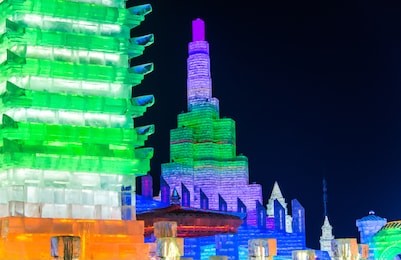 harbin international ice and snow sculpture festival is an annual winter festival in harbin, china. it is the world largest ice and snow festival.