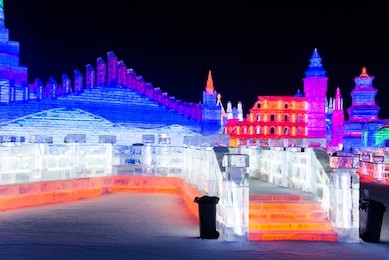 harbin international ice and snow sculpture festival is an annual winter festival in harbin, china. it is the world largest ice and snow festival.