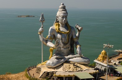world's second tallest statue of lord shiva, india