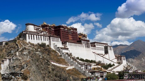 tibet landmark - potala palace