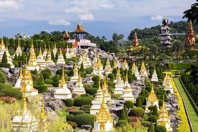 nong nooch garden in pattaya, thailand