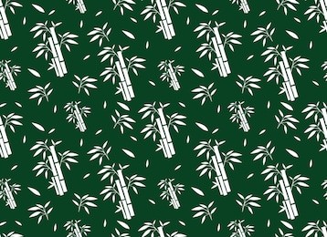 green bamboo pattern, nature seamless design
