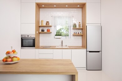 shot of a modern kitchen interior 