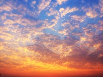 morning dawn at pattaya, thailand. the light of those who never give up on various fate, no matter how hard it is.