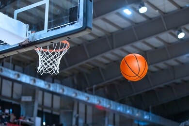 basketball game venue