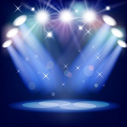 stage light. mesh. eps10. this file contains transparency