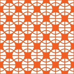 basketball ornament 3 / seamless structure of basketball balls