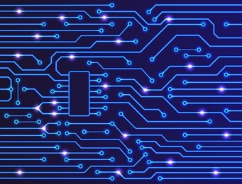 circuit board with microcircuit