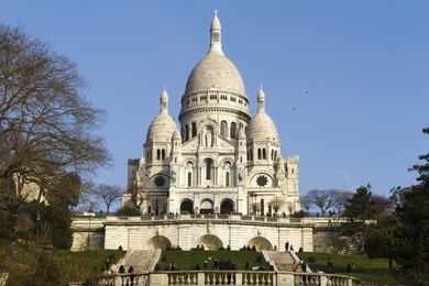 basilica sacrÃ?Â©-coeur of paris in montmartre