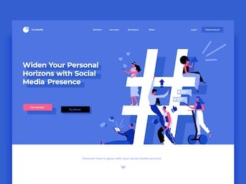 relationship, online dating and networking concept - people sharing information via social media platforms and interacting with icons. landing concept. flat vector illustration