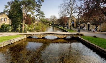 bourton on the water the cotswolds gloucestershire england