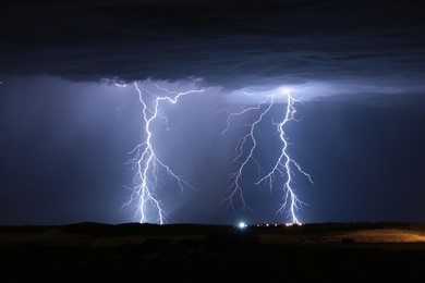 lightning storm yanchep perth western australia
