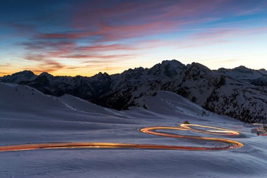 the giau pass in dolomites