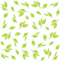 seamless pattern with leaves. background for your design wallpapers, pattern fills, web page, surface textures