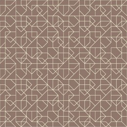 abstract geometric seamless pattern. brown and white pattern with line.