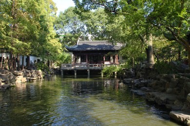 traditional china (yuyuan garden in shanghai)