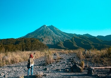 selfie at merapi valcona