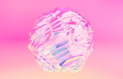 3d rendering. abstract holographic floating liquid blobs, soap bubbles, metaballs.