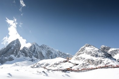 jade dragon snow mountain ,china