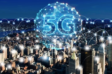5g internet concept in technology concept