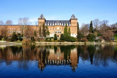 the castle of valentino (castello del valentino) in turin, italy