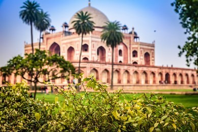 humayun's tomb is the tomb of the mughal emperor humayun in delhi, india. designed by persian architects chosen by humayun's first wife, empress bega begumin, in 1569-70