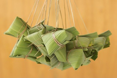 pork rice dumplings ready for steaming; non sharpened file