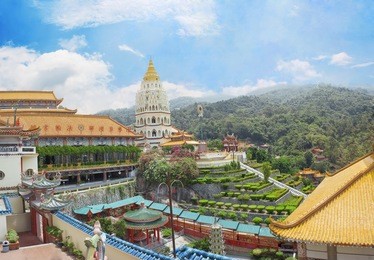 buddhist temple kek lok si  in malaysia, georgetown