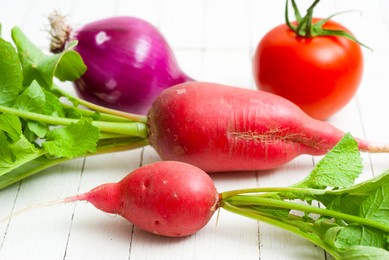 夏季蔬菜水萝卜红萝卜特写