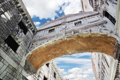 bridge of sighs, venice - italy