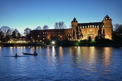 the castle of valentino (castello del valentino) in turin, italy