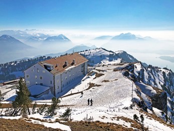 mountain hotel rigi kulm or berghotel rigi kulm - canton of schwyz, switzerland