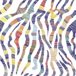 seamless colorful pattern in african style - zebra, safari, exotic. embroidery print, ornament. vector 10 eps