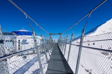 sky cliff on mt. schilthorn, switzerland