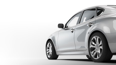 a cg render of a generic luxury sedan