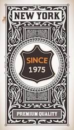 vector. vintage design