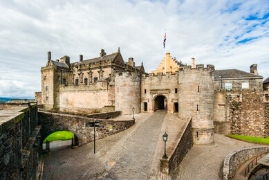 stirling castle - stirling - scotland. one of the biggest and important castles in scotland.