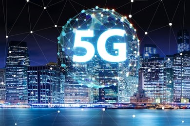 5g internet concept in technology concept