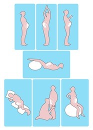 i have tried to show in the illustration as pregnancy proceed