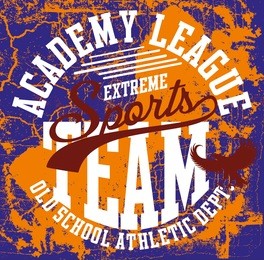 american football college team vector art